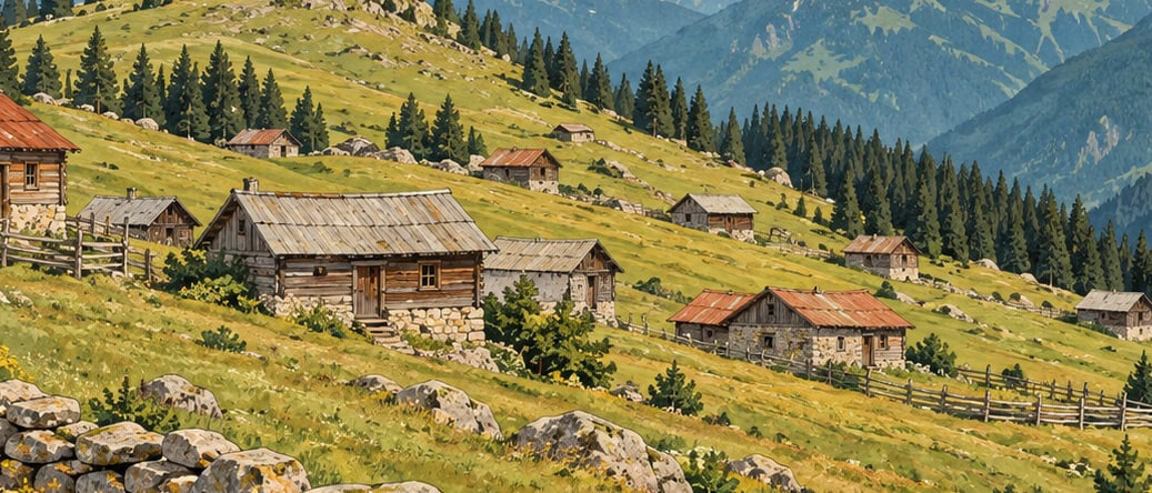 Haçka Plateau çizimi, Trabzon