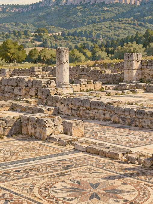 Ilustración: Yacimiento arqueológico de Hadrianapolis, Karabük