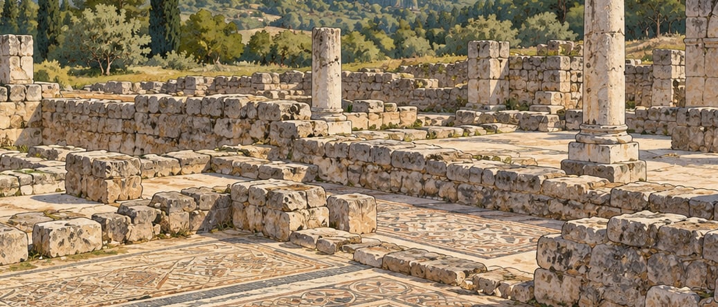 Hadrianapolis Archaeological Site çizimi, Karabük