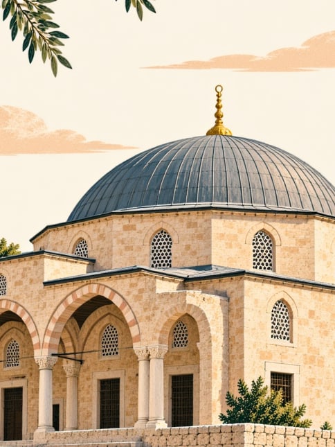 Ilustración: Iglesia de Haho / Mezquita de Piedra, Erzurum
