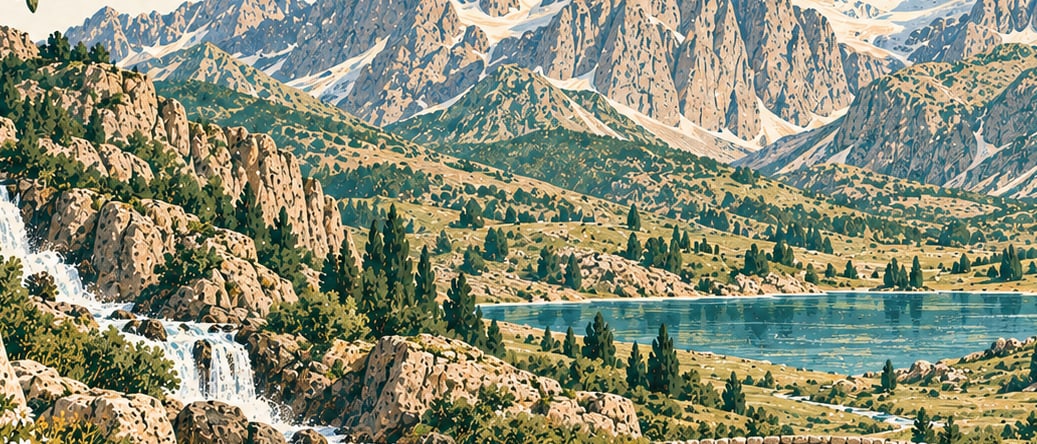 Hakkari Cilo ve Sat Dağları Milli Parkı çizimi, Hakkari