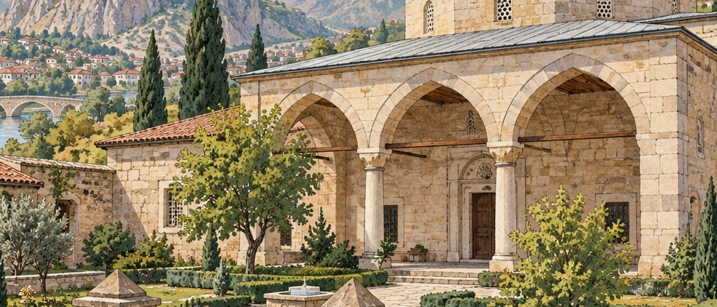 Halef Sultan Zawiya çizimi, Tokat