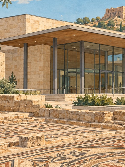Ilustración: Museo del Mosaico de Haleplibahçe, Şanlıurfa