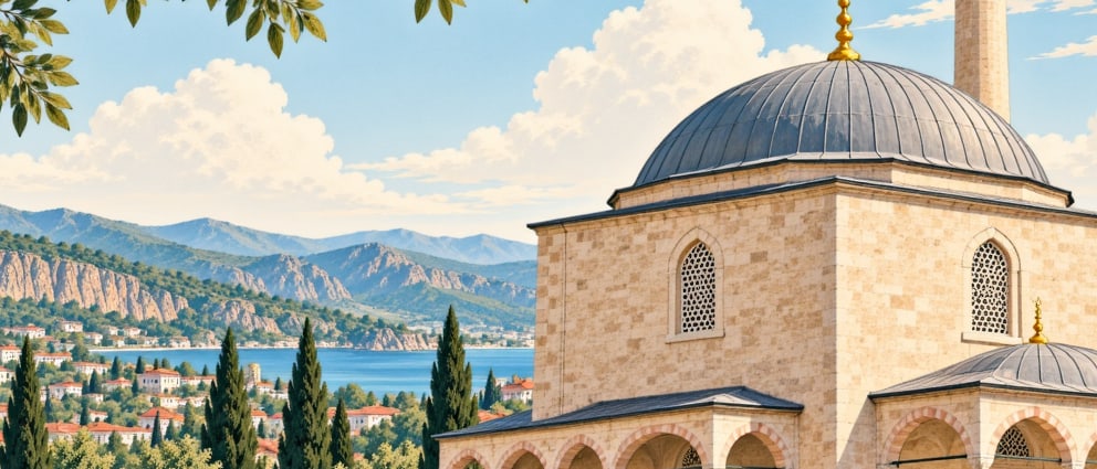 Halil Bey Mosque çizimi, Tokat