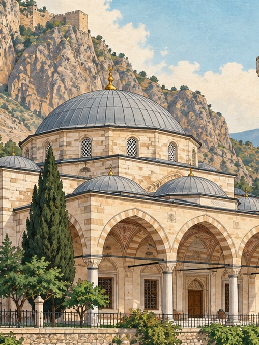 Ilustración: Mezquita de Hallacı Mahmud, Ankara