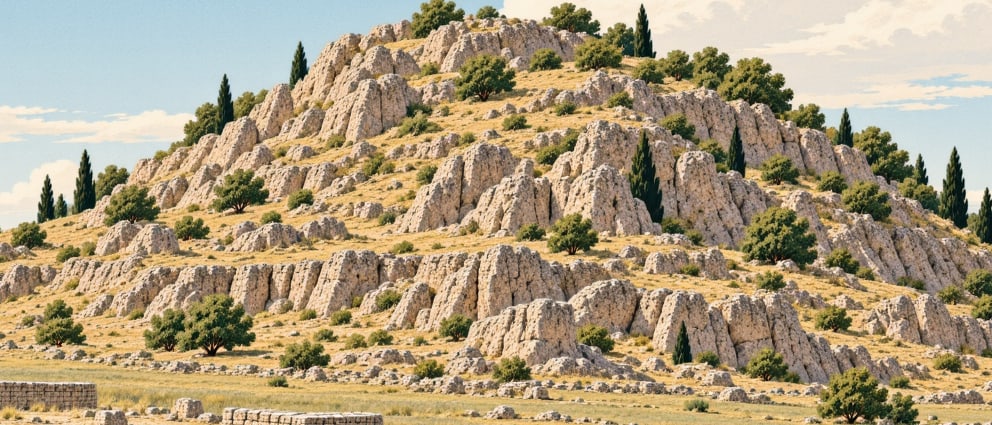 Hallan Çemi Mound çizimi, Batman