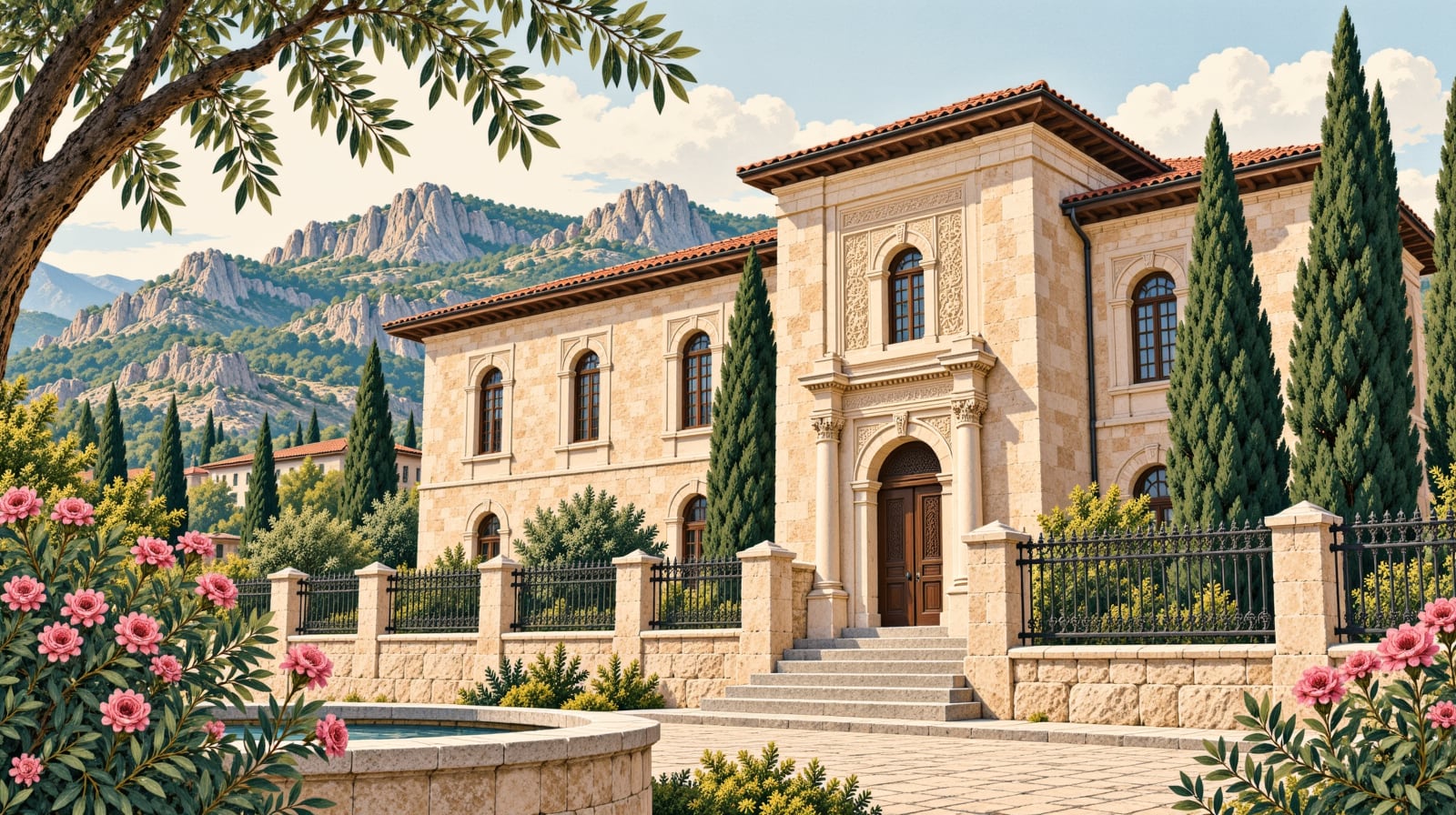 Bath Museum çizimi, Gaziantep