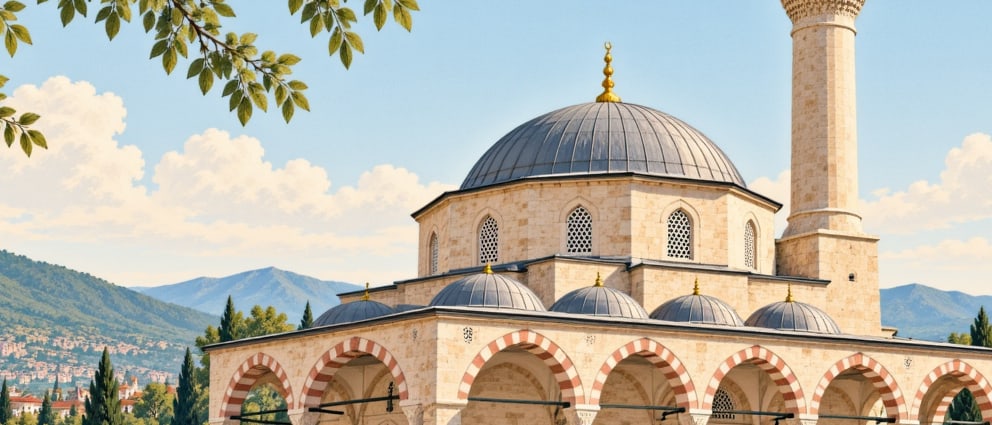 Hamidiye Mosque çizimi, Bilecik