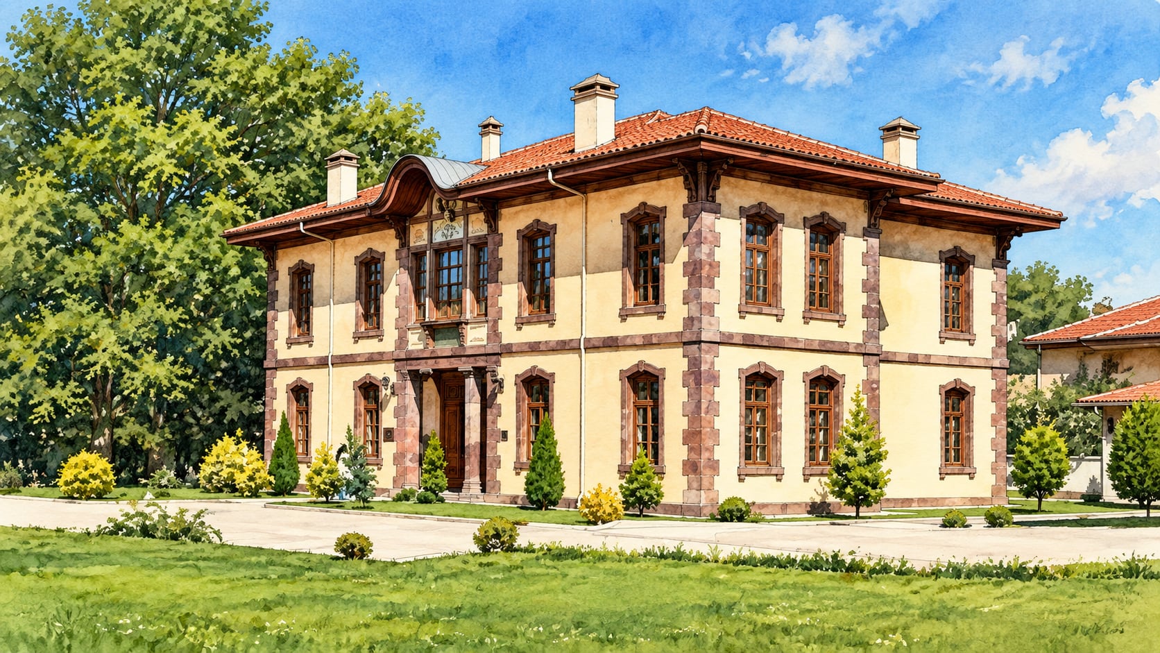 Hamidiye İdadisi çizimi, Bilecik