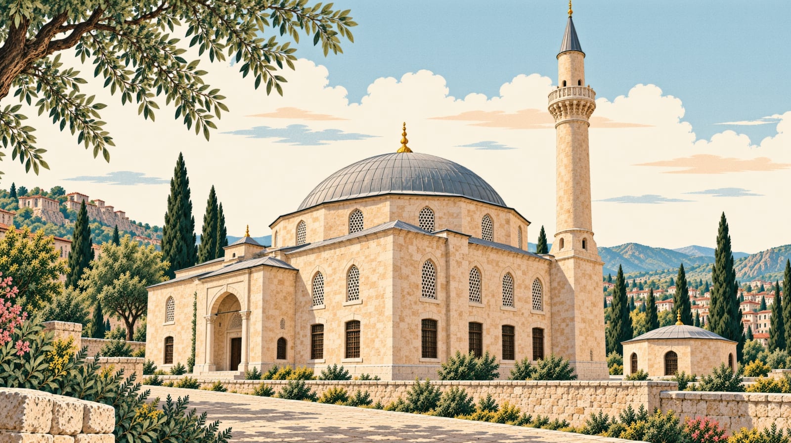 Hamurkesen Mosque çizimi, Van
