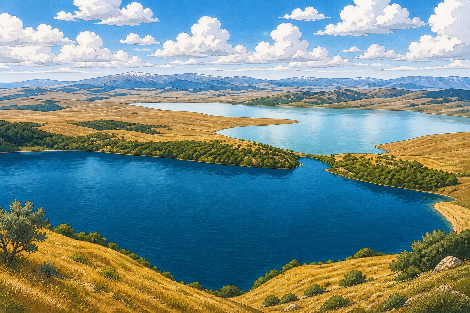 Hamurpet (akdoğan) Lake çizimi, Muş