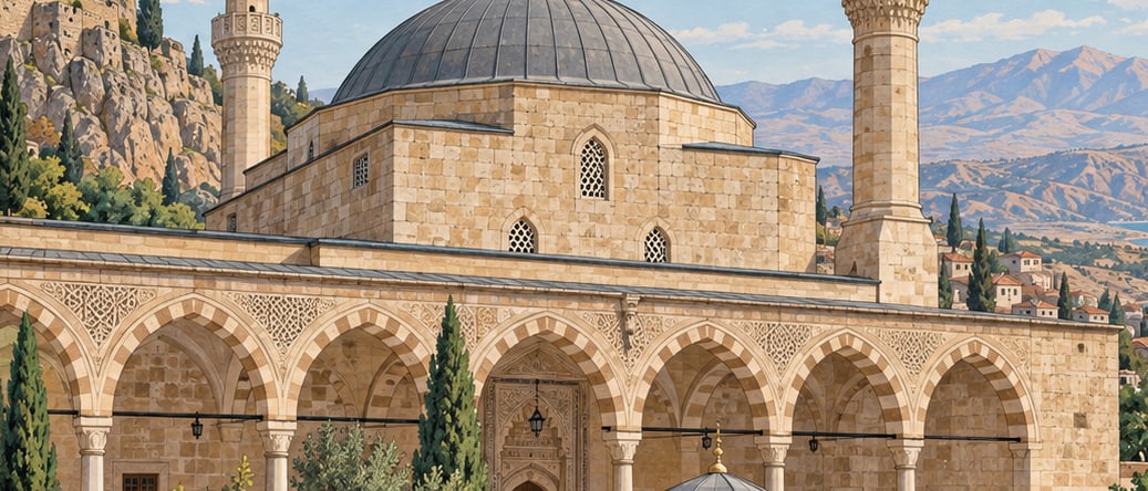 Harput Great Mosque çizimi, Elazığ