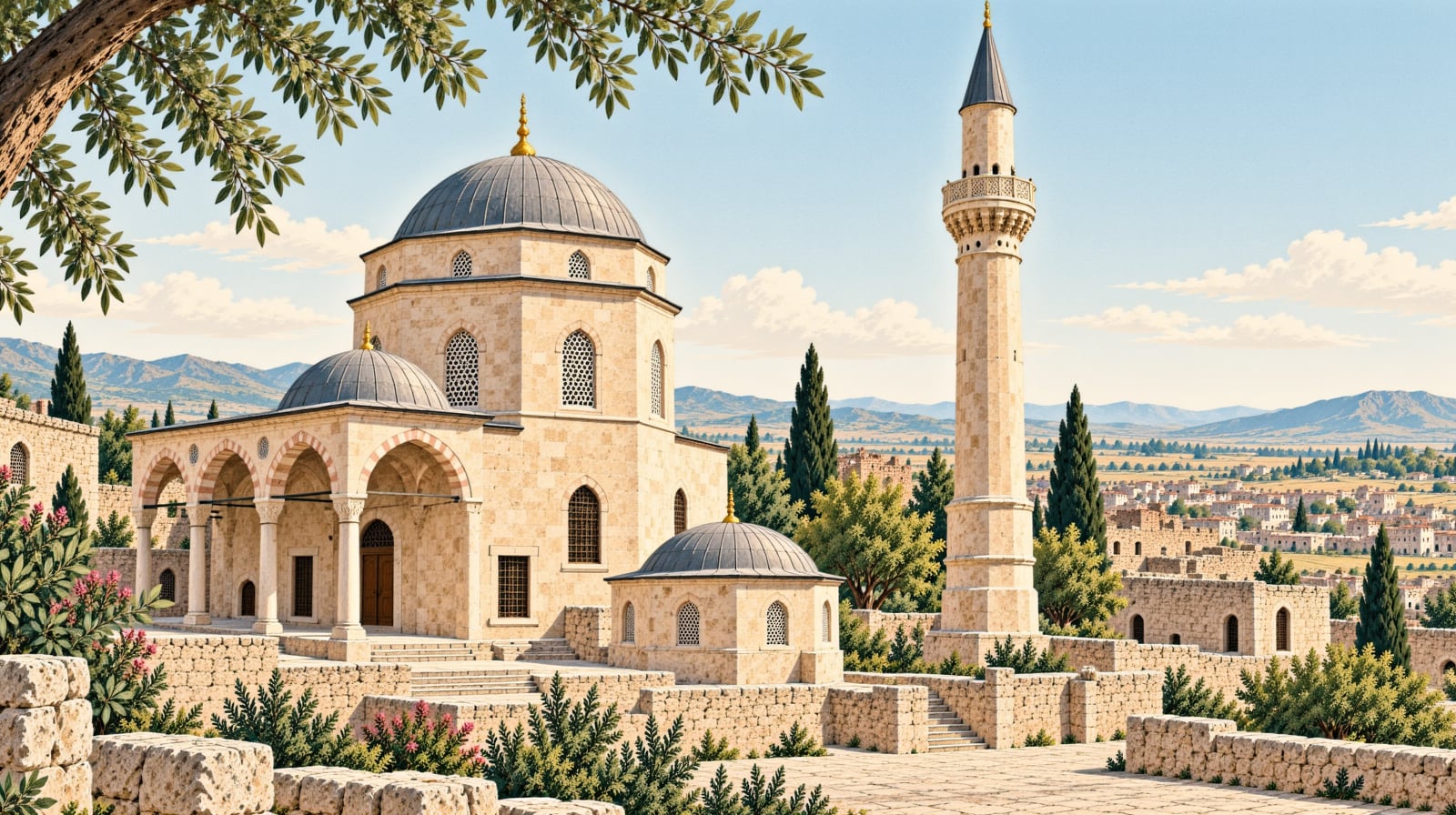 Harran Great Mosque çizimi, Şanlıurfa