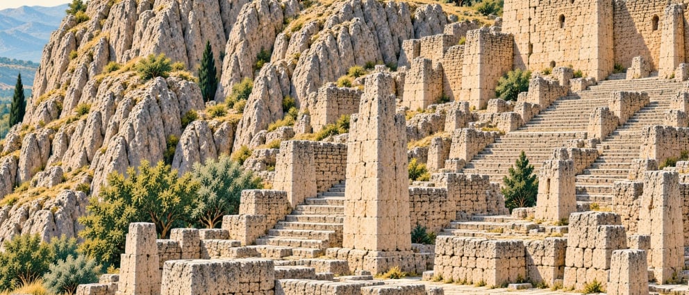 Harun Reşit Castle çizimi, Osmaniye