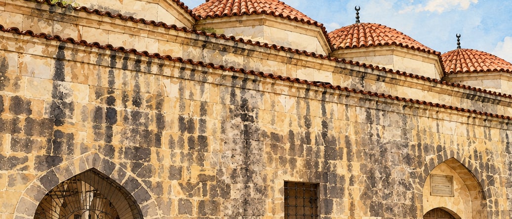 Hasan Ağa Mosque çizimi, Adana