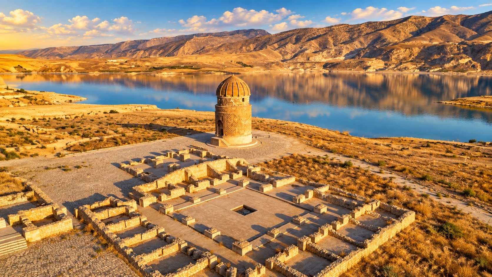 Hasankeyf Archaeological Site çizimi, Batman