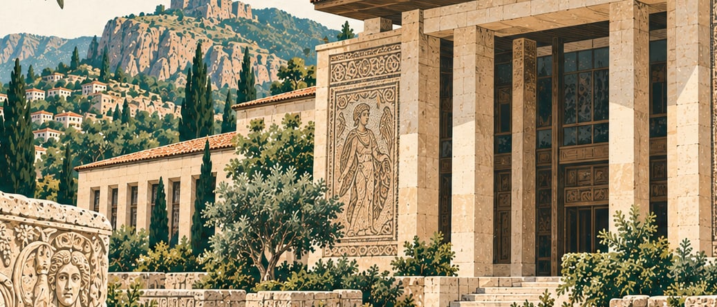 Hatay Arkeoloji Müzesi çizimi, Hatay