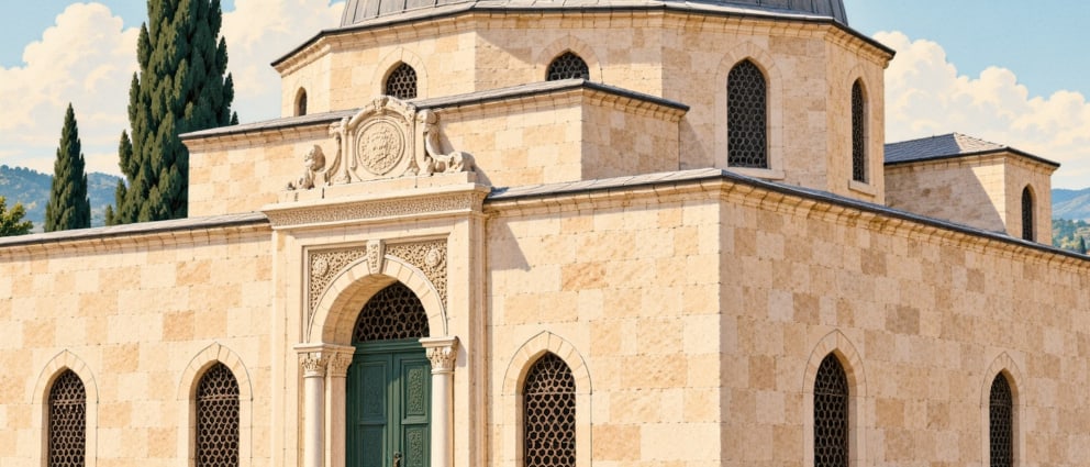 Hatice Turhan Sultan Tomb çizimi, İstanbul