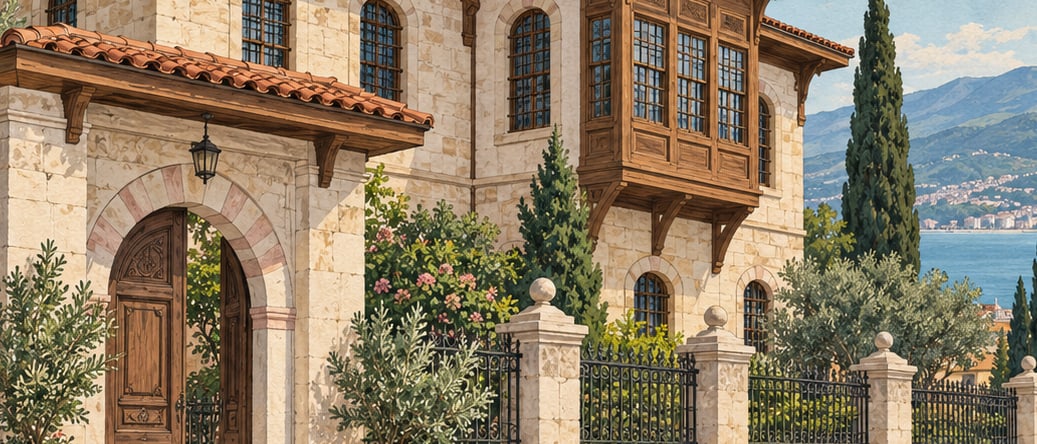 Calligrapher Ali Vasfi İzmidi Hüsn-i Hat Museum çizimi, Kocaeli