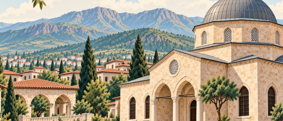 Hatuniye Mosque çizimi, Kahramanmaraş