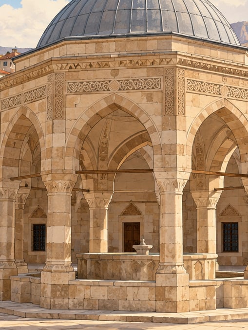 Ilustración: Madrasa de Hatuniye, Karaman