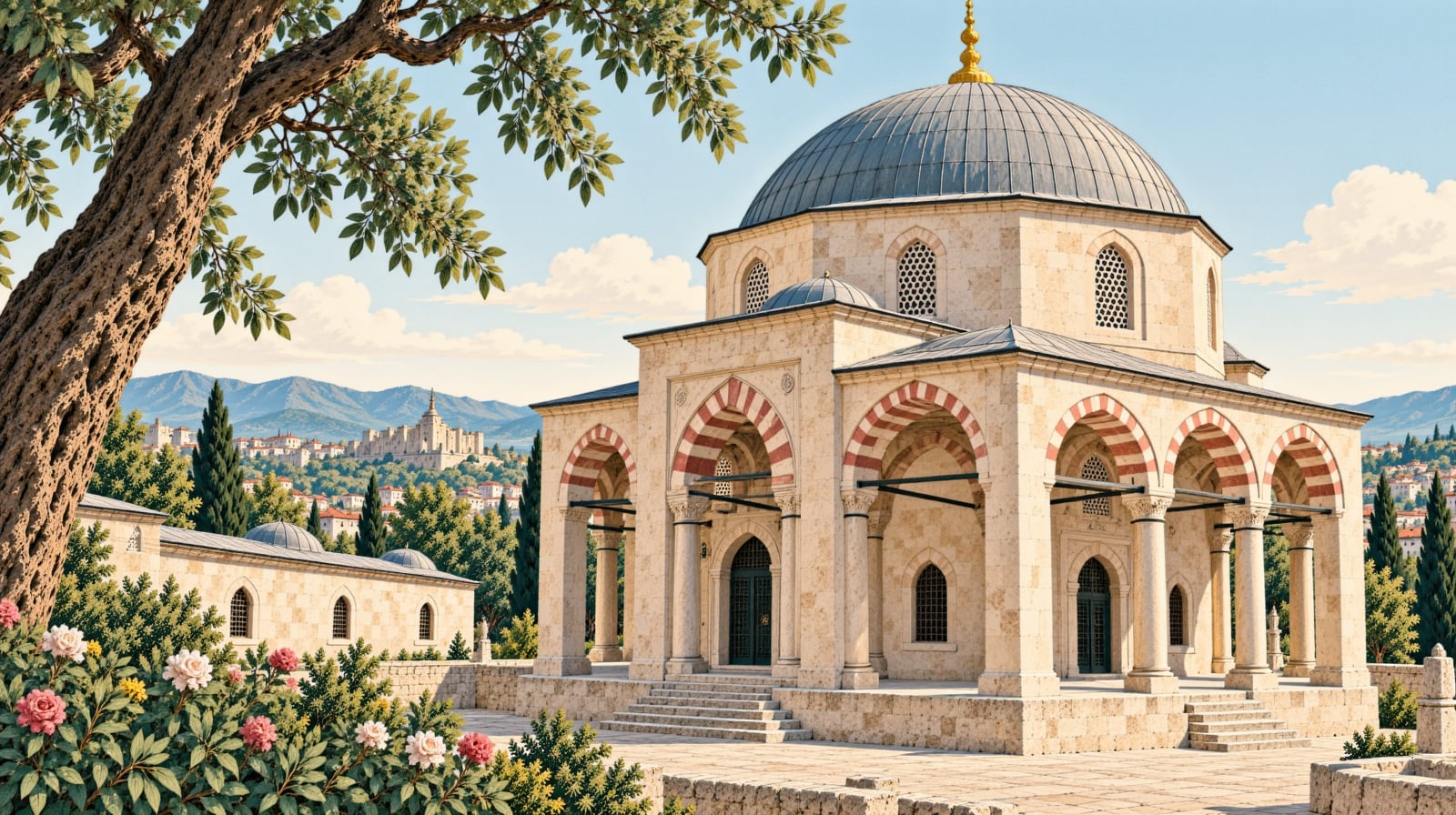 Havatin Tomb çizimi, İstanbul