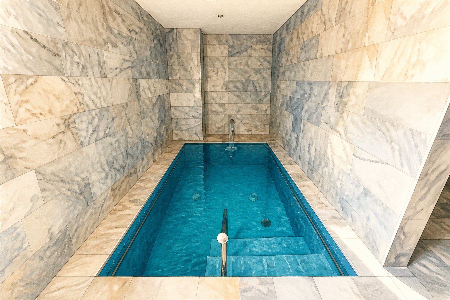 Haymana Hot Springs çizimi, Ankara