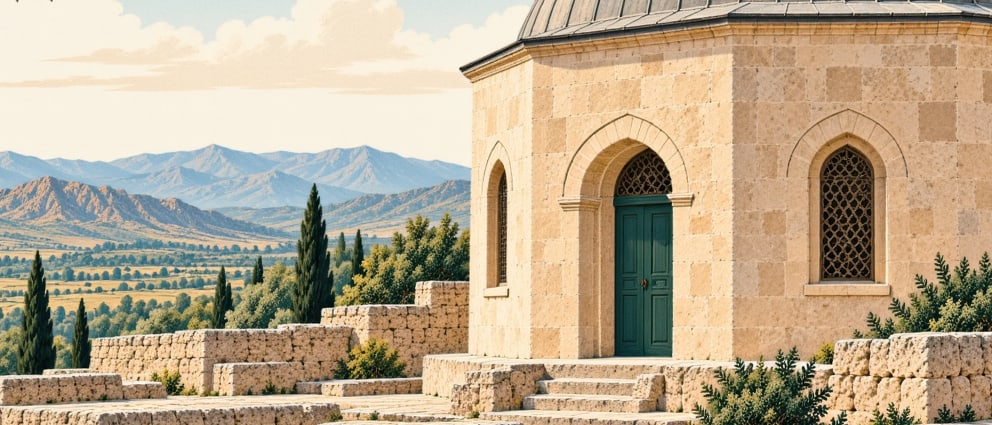 Hayran Veli Sultan Tomb çizimi, Afyonkarahisar