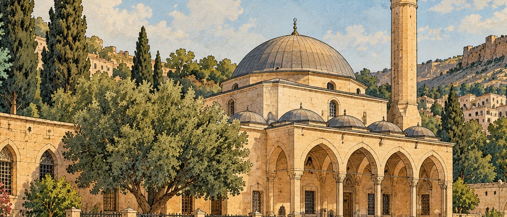 Hayrullah Mosque çizimi, Şanlıurfa
