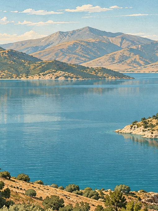 Ilustración: Parque Natural del Lago Hazar, Elazığ