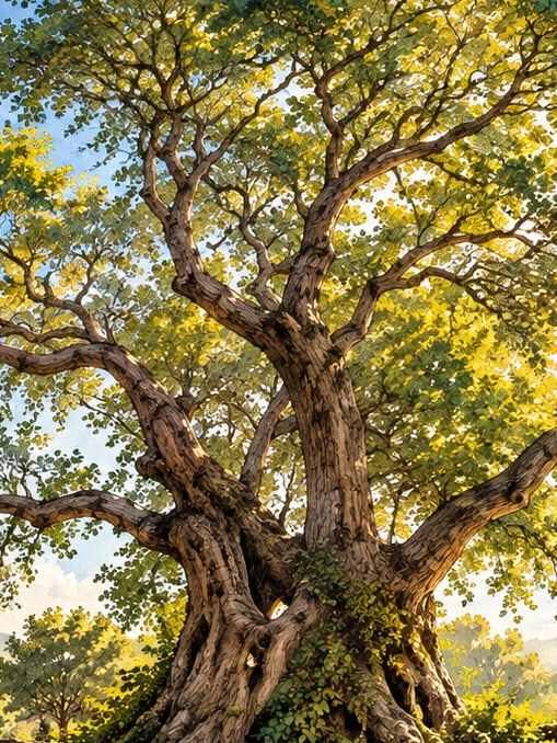 Ilustración: Árbol de Moisés de Hıdırbey, Hatay