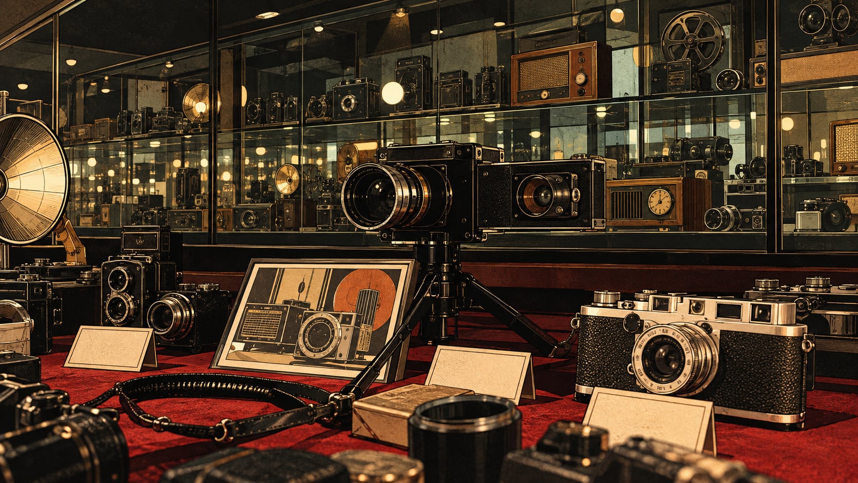 Hilmi Nakipoğlu Camera Museum çizimi, İstanbul