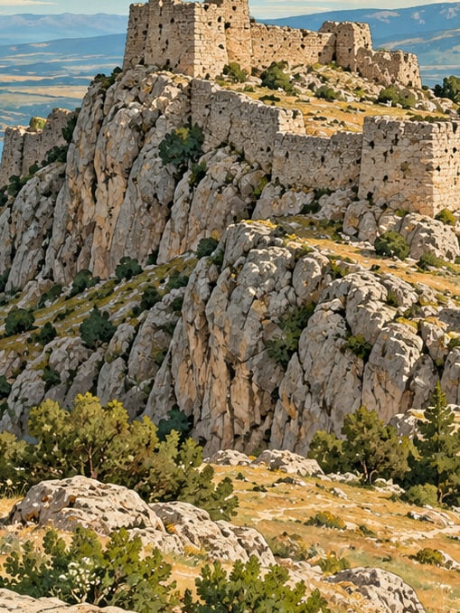 Ilustración: Meseta de Hisarbeyli / meseta de Yoghurt Yurdu, Yozgat