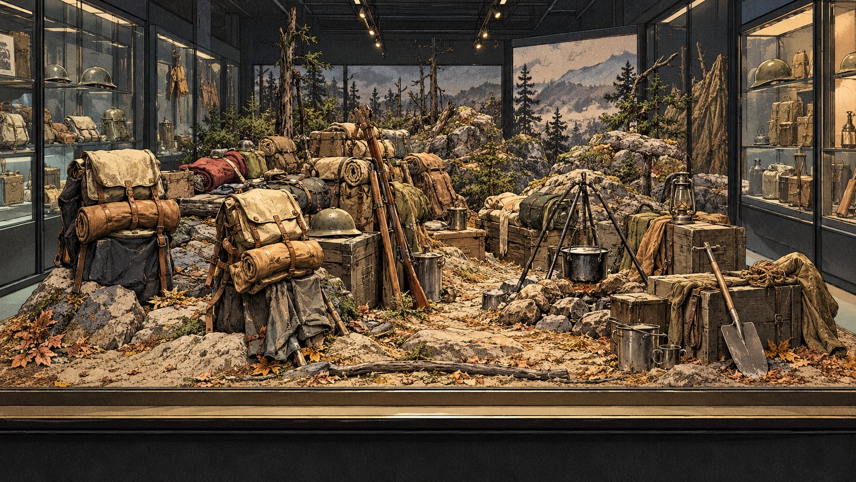 Hisart Living History Museum çizimi, İstanbul