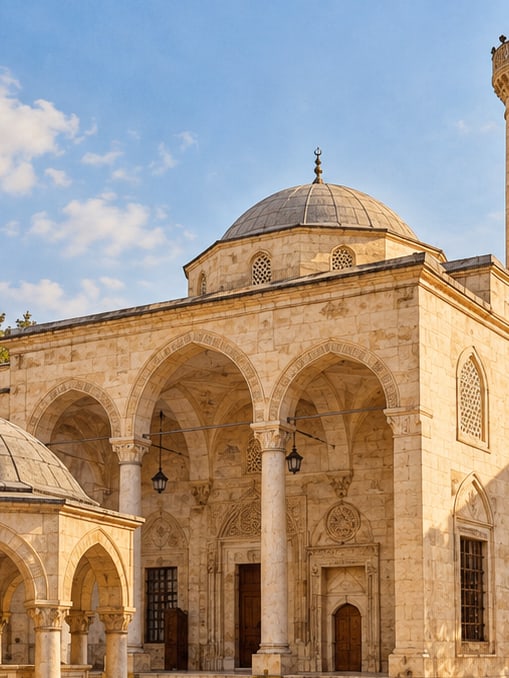 Ilustración: Mezquita de Hızanoğlu, Şanlıurfa