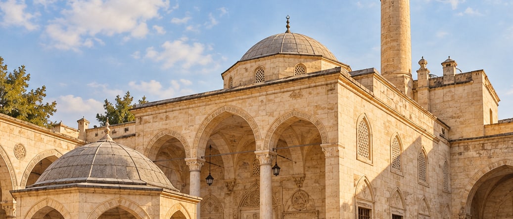 Hızanoğlu Mosque çizimi, Şanlıurfa