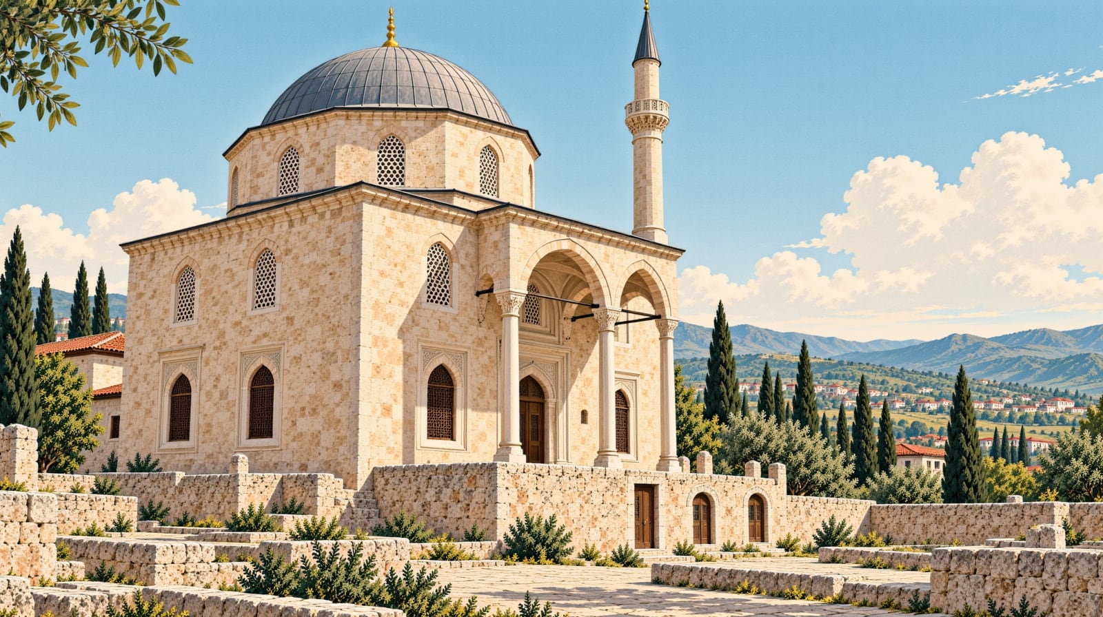 Horhor Mosque çizimi, Van