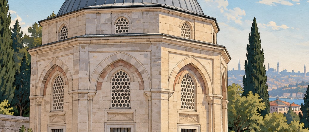 Hubbi Hatun Tomb çizimi, İstanbul