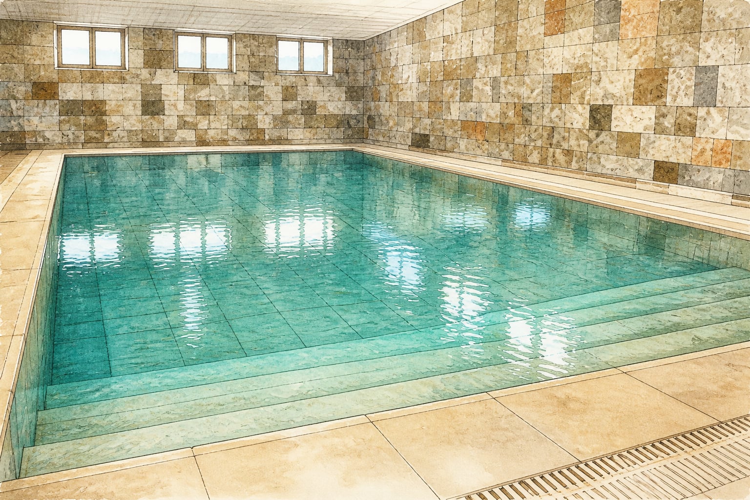 Hüdai Hot Spring çizimi, Afyonkarahisar