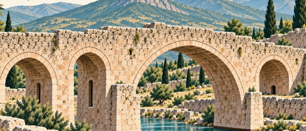 Hürkan Bridge çizimi, Van