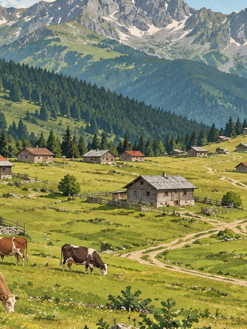 Ilustración: Meseta de Huser, Rize