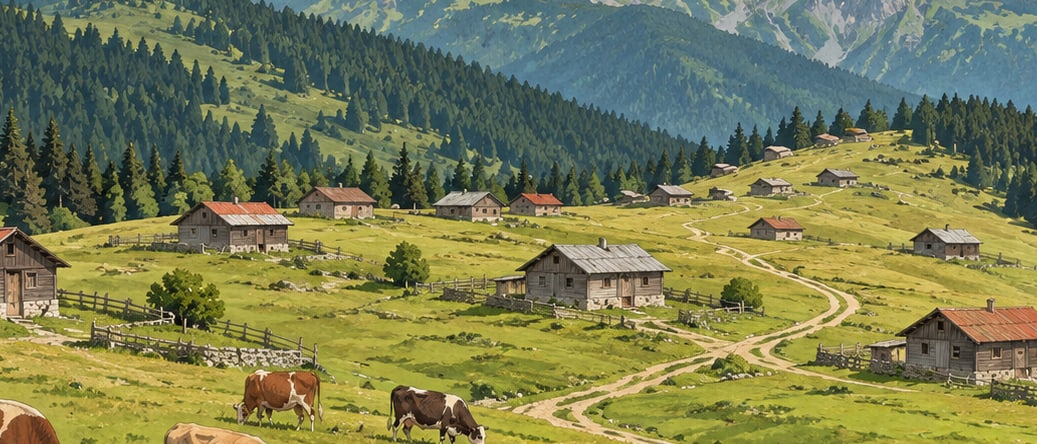 Huser Plateau çizimi, Rize