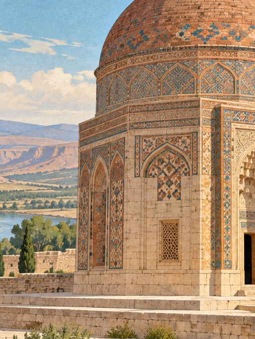 Ilustración: Mezquita de Hüsrev Paşa, Eskişehir