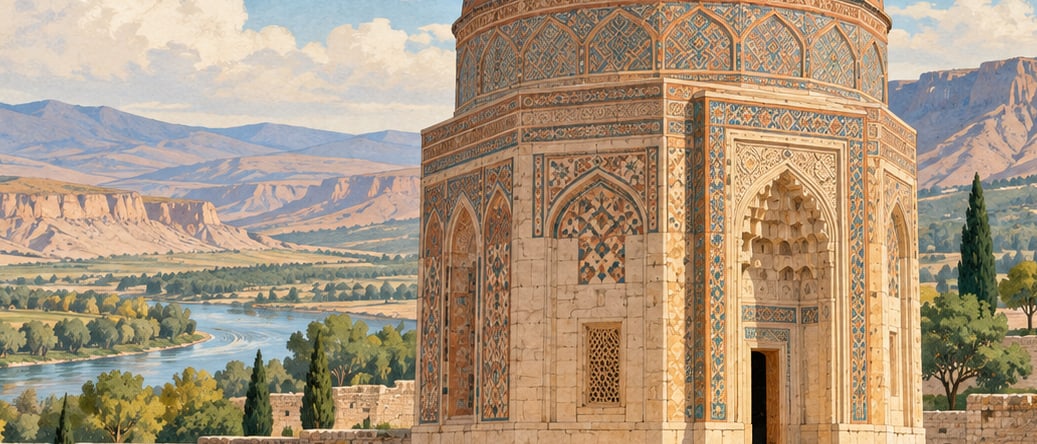 Hüsrev Paşa Mosque çizimi, Eskişehir