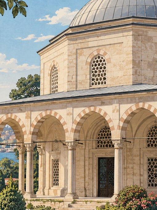 Ilustración: Tumba de Hüsrev Paşa, İstanbul