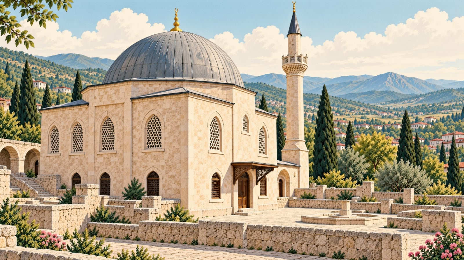 Hz. Nuh Mosque çizimi, Şırnak