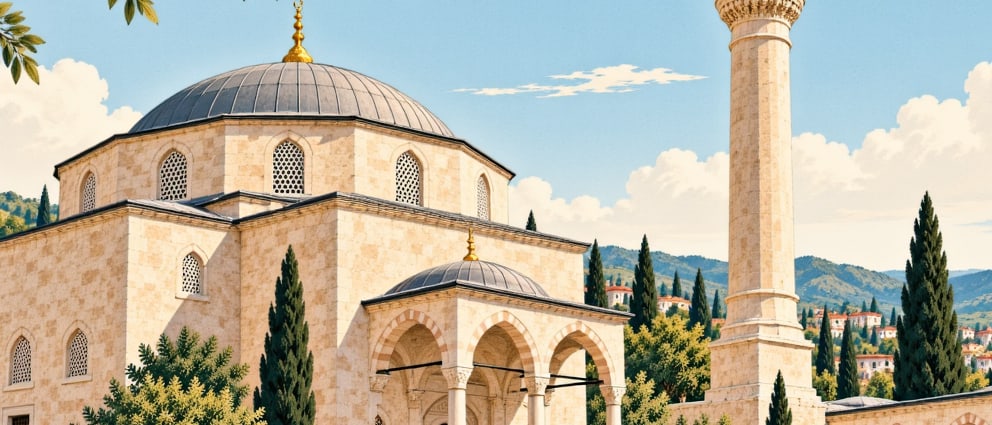 İbrahim Bey Mosque çizimi, Batman