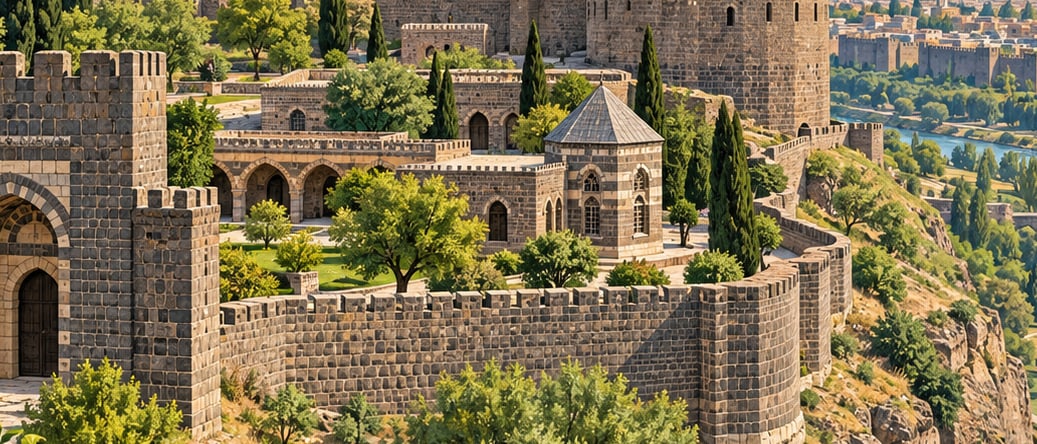 Inner Castle çizimi, Diyarbakır