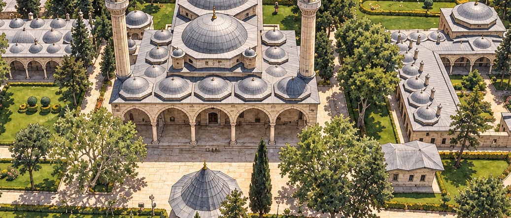 İkinci Bayezid Complex çizimi, Amasya