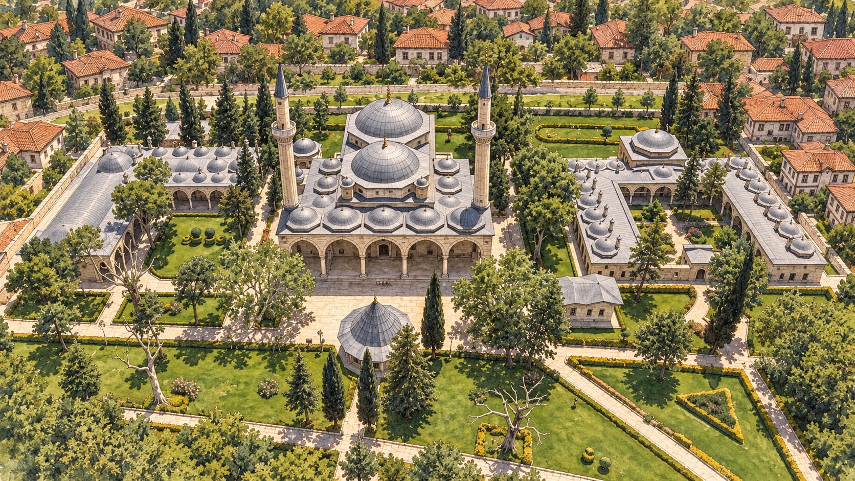 İkinci Bayezid Complex çizimi, Amasya